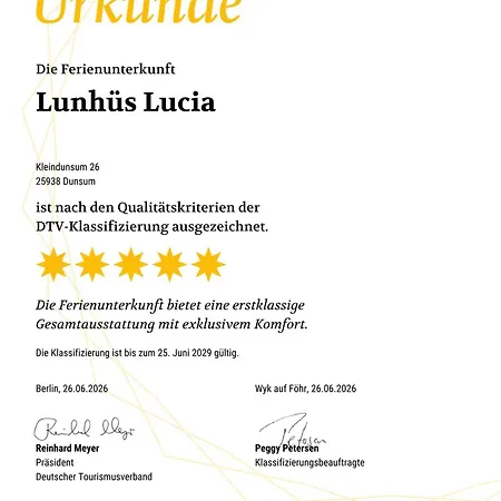 Lunhues Lucia Dom wakacyjny Dunsum
